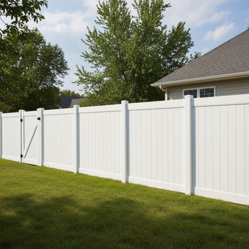Privacy Fence Installation detail
